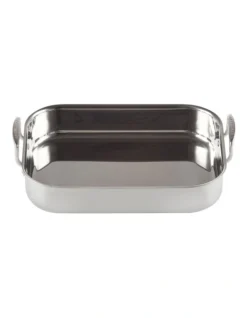 Le Creuset Classic 3-Ply Stainless Steel Rectangular Roaster 35cm