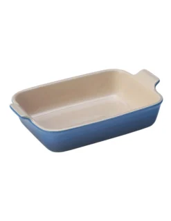 Le Creuset Heritage Deep Rectangle Dish 26cm Marseille Bleu