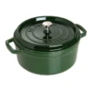 Staub 24cm/3.8L Round Cocotte Basil Green 2 Staub 24cm/3.8L Round Cocotte Basil Green -Maxwell Williams Store 210888010 210890260 1 720x928