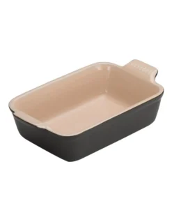 Le Creuset Heritage 26cm Rectangular Dish Black