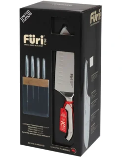 Pro Limited Edition 5 Piece Knife Block Set In Natural/Stainless Steel -Maxwell Williams Store 417813130 7 720x928