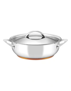 Per Vita Stainless Steel Induction Covered Sauteuse 28cm/5.2L