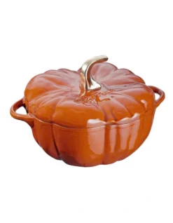 Staub Pumpkin Cast Iron Cocotte 24cm Cinnamon