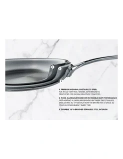 Essteele Per Sempre Induction Covered Wok 34cm In Stainless Steel -Maxwell Williams Store 474771520 6 720x928