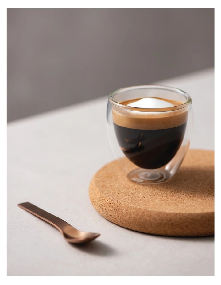 Bodum Pavina Double Wall Espresso Tumbler 80ml 2 Pce 4 Bodum Pavina Double Wall Espresso Tumbler 80ml 2 Pce - Image 2