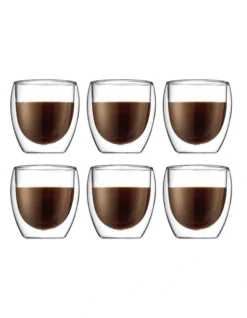 Bodum Pavina Double Wall Latte Glasses, Set Of 2, 250ml -Maxwell Williams Store 606445470 295064460 5 720x928