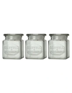Maxwell & Williams Olde English Storage Jars Set Of 3 Gift Boxed