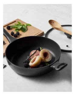 Per Domani Nonstick Induction Covered Deep Skillet 28cm -Maxwell Williams Store 630460720 2 2 720x928