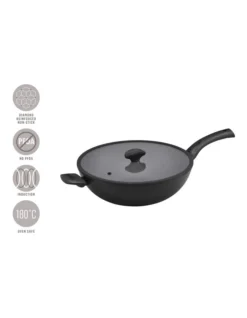 Per Salute Nonstick Induction Stirfry 32cm Black -Maxwell Williams Store 632507590 5 720x928