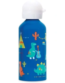 Dino Rock Drink Bottle 500ml In Blue