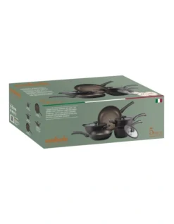 Per Salute Nonstick Induction 5 Piece Cookware Set Black -Maxwell Williams Store 650003320 7 720x928