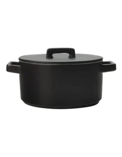 Maxwell & Williams 2.6L Round Casserole Black