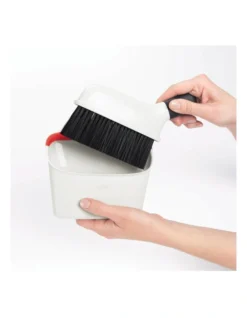 OXO Good Grips Compact Dustpan & Brush Set In White -Maxwell Williams Store 655885900 4 2 720x928