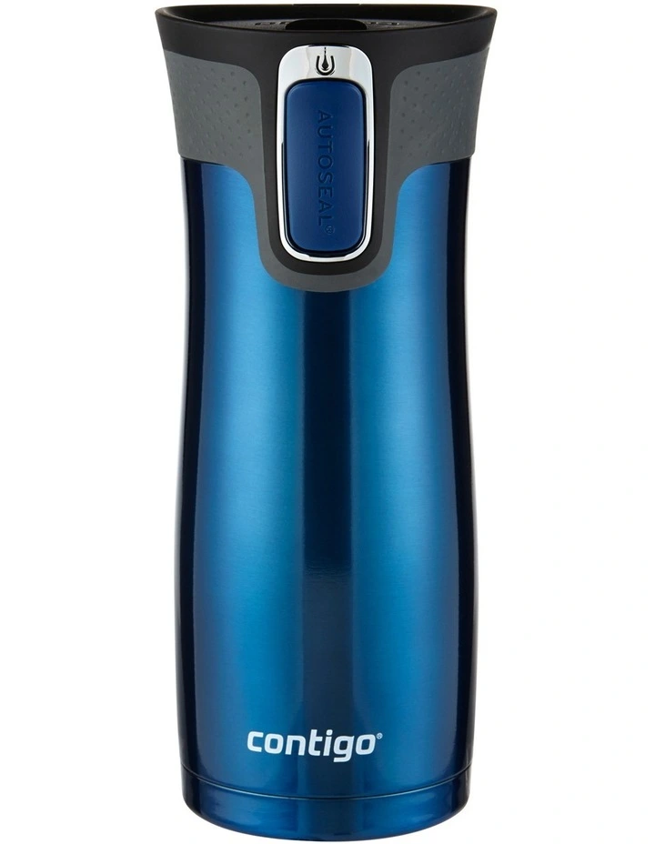 Contigo Westloop Autoseal Mug -Monaco Blue 473ml 3 Contigo Westloop Autoseal Mug -Monaco Blue 473ml