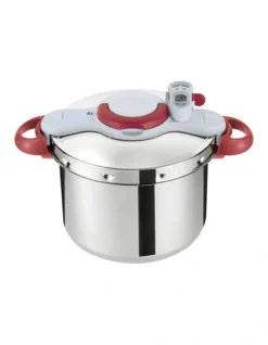 Tefal Clipso Minut Perfect 9L In Red/Light Grey