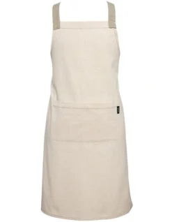 Eco Recycled Apron Natural