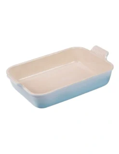 Le Creuset Heritage 32cm Rectangular Dish Blue