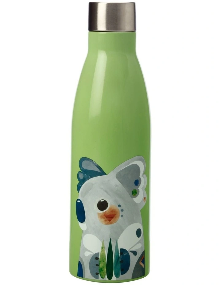 Maxwell & Williams Pete Cromer Koala 500ml Double Wall Insulated Bottle Green 2 Maxwell & Williams Pete Cromer Koala 500ml Double Wall Insulated Bottle Green