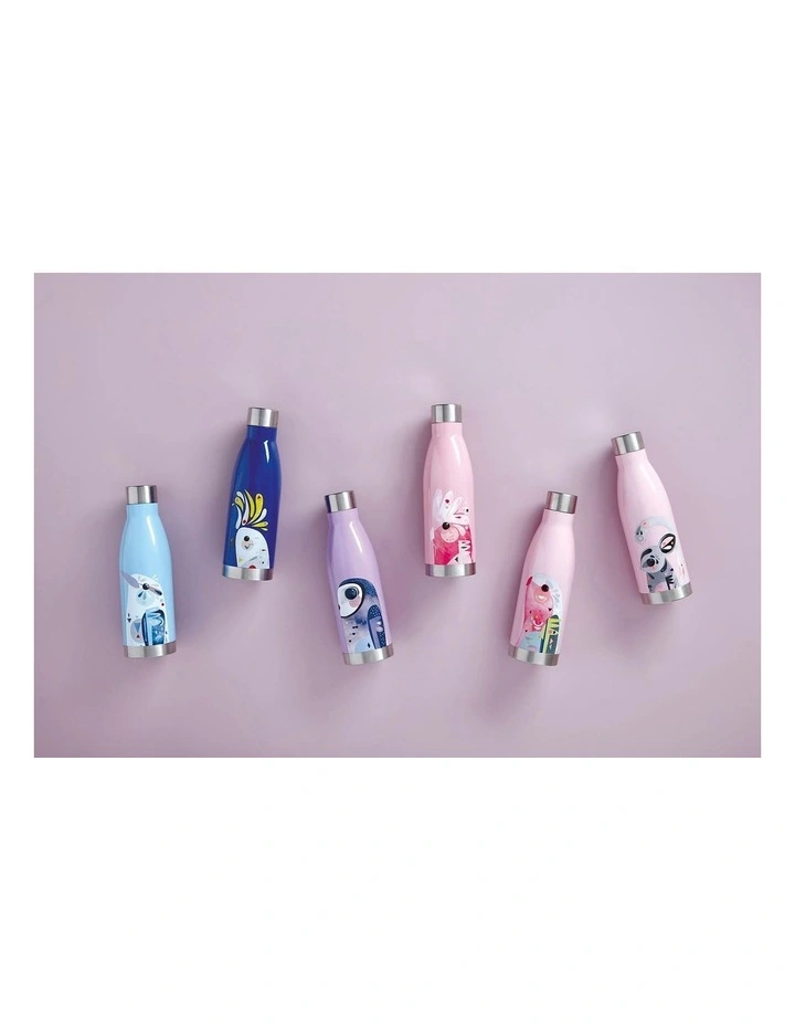 Maxwell & Williams Pete Cromer Galah 500ml Double Wall Insulated Bottle Pink 4 Maxwell & Williams Pete Cromer Galah 500ml Double Wall Insulated Bottle Pink - Image 2