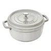 Staub 28cm/6.7L Round Cocotte White Truffle 1 Staub 28cm/6.7L Round Cocotte White Truffle -Maxwell Williams Store 734906530 1 720x928