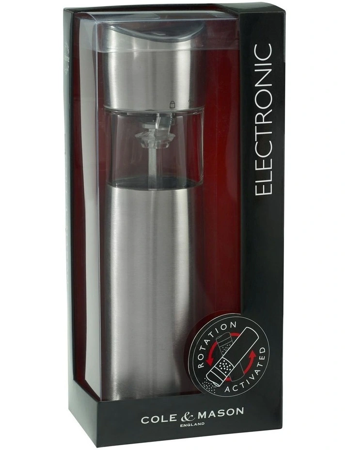 Cole & Mason Penrose Electronic Mill Stainless Steel 4 Cole & Mason Penrose Electronic Mill Stainless Steel - Image 2