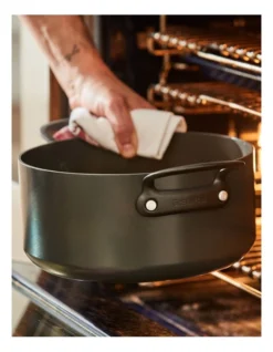 Greenpan Craft 24cm/4.9L Covered Casserole Black -Maxwell Williams Store 741791080 7 1 720x928