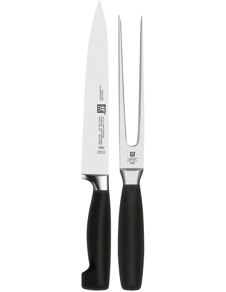 Zwilling Four Star Carving 2pc Set 3 Zwilling Four Star Carving 2pc Set