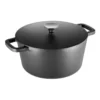 Cast Iron 24cm/4.2L Round Casserole Black 2 Cast Iron 24cm/4.2L Round Casserole Black -Maxwell Williams Store 742531420 1 720x928