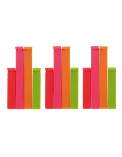 Assorted Bag Clips 12 Pack