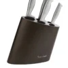 Modern Steel Metallic Mocha 6 Piece Knife Block In Stainless Steel -Maxwell Williams Store 743085010 1 1 720x928
