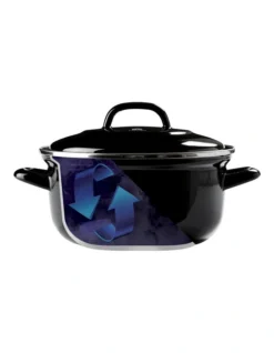 Dutch Dutch Oven Black W/blue Interior 26cm -Maxwell Williams Store 753000580 4 720x928