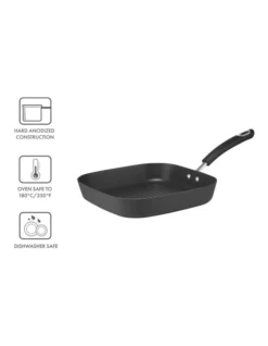 Total Nonstick Induction Square Grill Pan 28cm In Black -Maxwell Williams Store 757013680 3 1 720x928