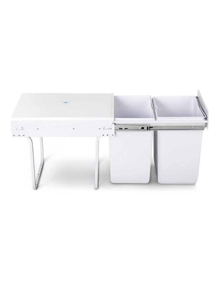 Set Of 2 20L Twin Pull Out Bins 6 Set Of 2 20L Twin Pull Out Bins - Image 4