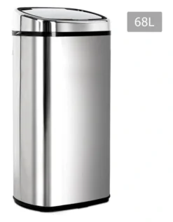 68L Stainless Steel Motion Sensor Rubbish Bin
