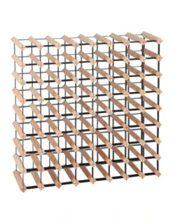 72 Bottle Timber Wine Rack