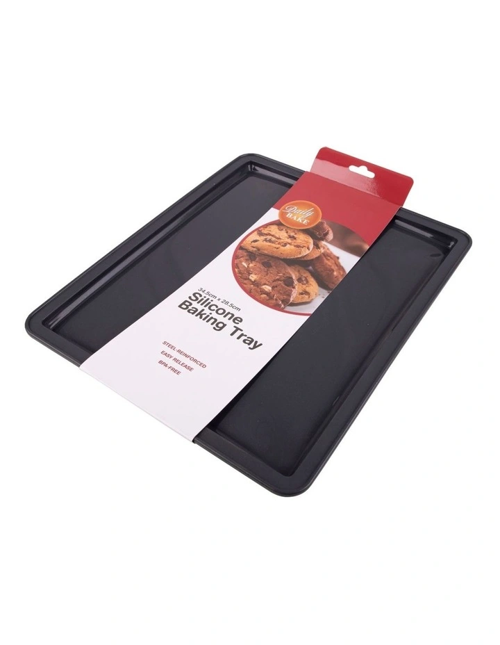 Silicone Baking Tray Charcoal 4 Silicone Baking Tray Charcoal - Image 2