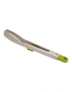 Joseph Joseph Elevate Steel Slimline Tongs Green
