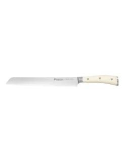 Classic Ikon Creme Bread Knife 23cm
