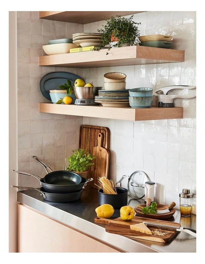 Cooks Classic Hard Anodised 30cm Induction Frypan In Coal Grey 6 Cooks Classic Hard Anodised 30cm Induction Frypan In Coal Grey - Image 4