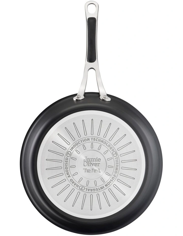 Cooks Classic Hard Anodised 30cm Induction Frypan In Coal Grey 9 Cooks Classic Hard Anodised 30cm Induction Frypan In Coal Grey - Image 7