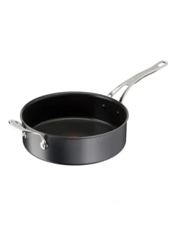 Cooks Classic 26cm Hard Anodised Induction Saute Pan With Lid In Coal Grey -Maxwell Williams Store 779052070 3 1 720x928