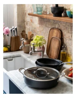 Cooks Classic 30cm/5L All-In-One Pan With Lid In Coal Grey -Maxwell Williams Store 779052160 4 1 720x928
