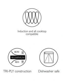 SR-Matrix Non-stick Frypan 26cm In Stainless Steel -Maxwell Williams Store 780286420 6 2 720x928