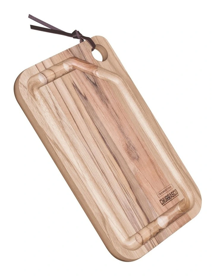 Tramontina Small Teak Cutting Board 33X20cm 3 Tramontina Small Teak Cutting Board 33X20cm