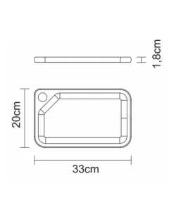 Tramontina Small Teak Cutting Board 33X20cm 7 Tramontina Small Teak Cutting Board 33X20cm -Maxwell Williams Store 781975810 3 720x928