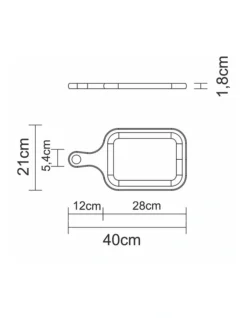 Tramontina Small Teak Paddle Board W/Handle 40X21cm 7 Tramontina Small Teak Paddle Board W/Handle 40X21cm -Maxwell Williams Store 781975900 3 720x928