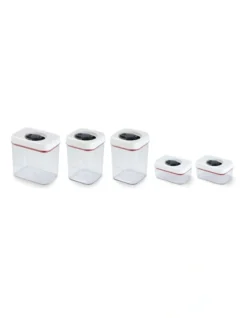 Zyliss Twist & Seal 5pc Container Set