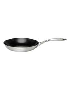 Conical Tri-Ply Non-stick Frypan 28cm In Silver