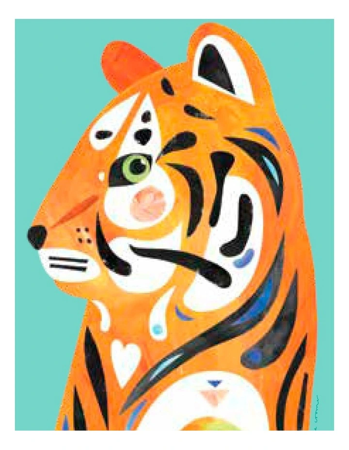 Maxwell & Williams Pete Cromer Wildlife Tiger 50x70cm Tea Towel Pink 3 Maxwell & Williams Pete Cromer Wildlife Tiger 50x70cm Tea Towel Pink