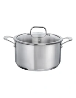 ONE Stainless Steel 24cm Casserole With Lid 5.8lt